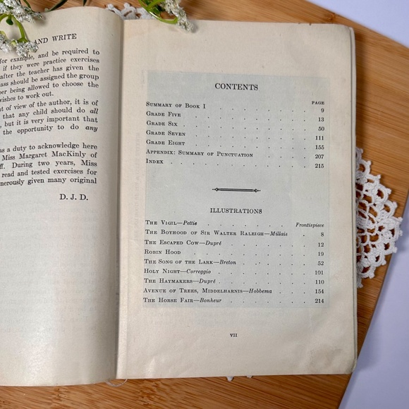 🌿 Vintage 1924 Schoolbook – Learning to Speak and Write, Book II - Picture 15 of 16
